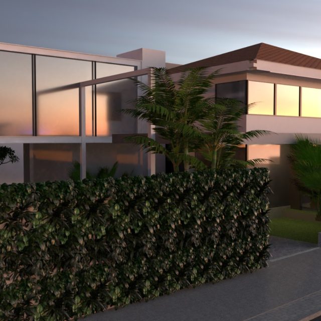 *Imagem ilustrativa da perspectiva do novo projeto arquitetônico da Oncoclínica.